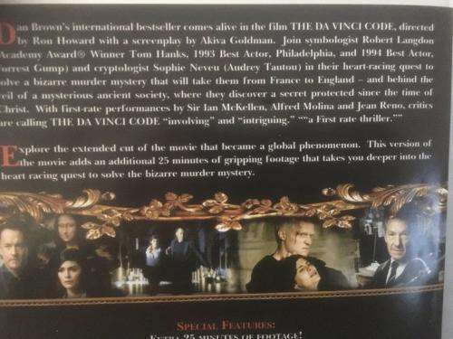 DVD - The DaVinci Code - Tom Hanks