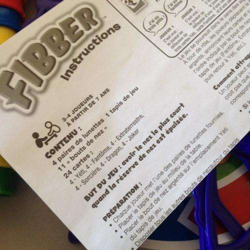 Fibber - Stretch The Truth & Your Nose May Grow - Spinmaster