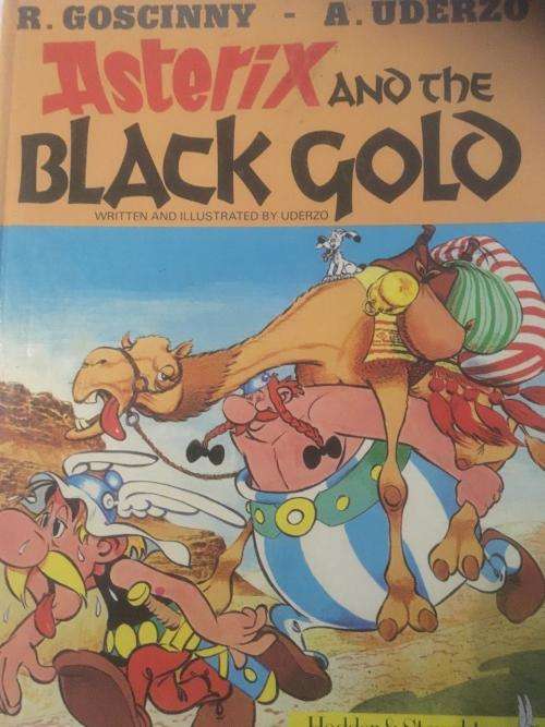 Asterix and the Black Gold Hard cover 1982