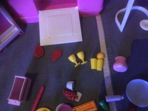 Original Vintage (1990) Arco Mattel Barbie Kitchen set with accessories