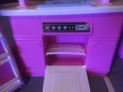 Original Vintage (1990) Arco Mattel Barbie Kitchen set with accessories