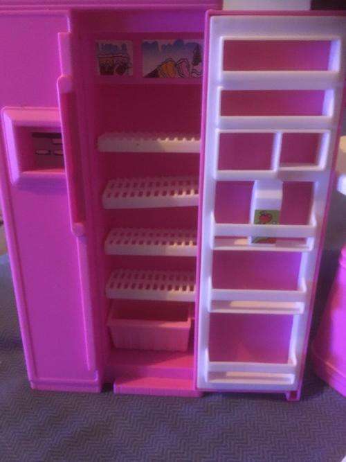 Original Vintage (1990) Arco Mattel Barbie Kitchen set with accessories