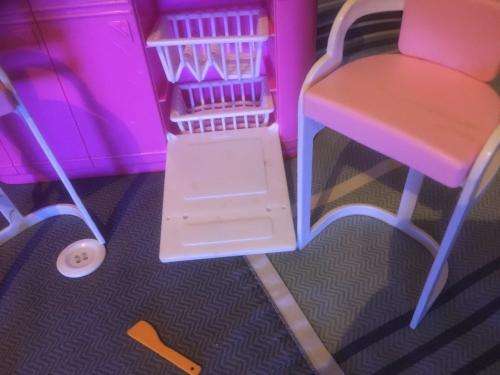 Original Vintage (1990) Arco Mattel Barbie Kitchen set with accessories