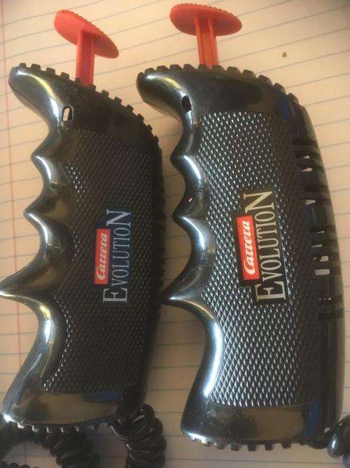Carrera Evolution Controllers - as new taken from a set