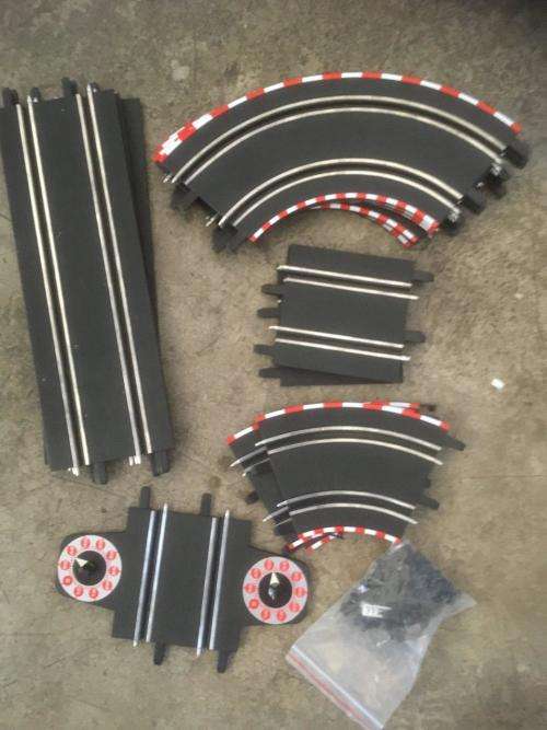 Job lot of Carrera-Go 1:43 Scale Tracks and accessories