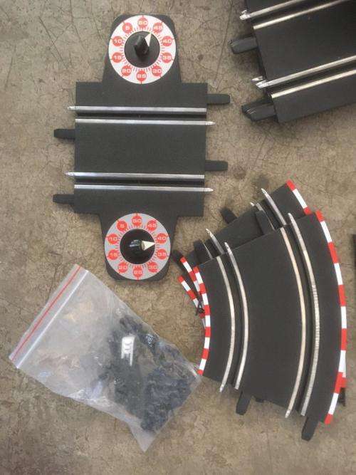 Job lot of Carrera-Go 1:43 Scale Tracks and accessories