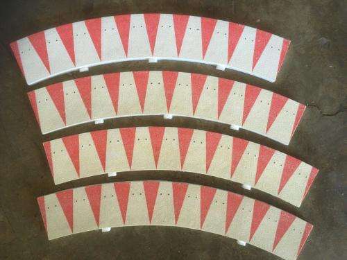 Scalextric - 4 x R2 outer run offs - Made in England Track 1:32 Scale