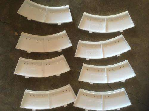 Scalextric - 6 x R2 inner run offs - Made in England Track 1:32 Scale