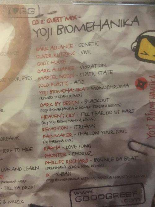 CD - Goodgreef Album With Yoji Biomehanika & Alex Kidd