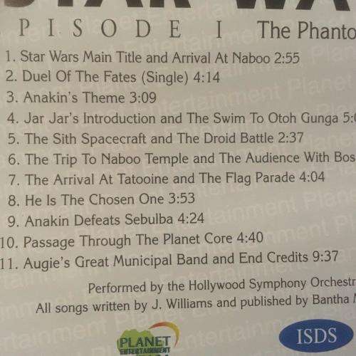 CD - Star Wars Episode I The Phantom Menace