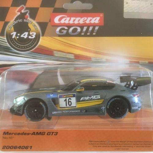 Carrera Go - Mercedes - AMG GT3 No 16 - 1:43 Scale (New)