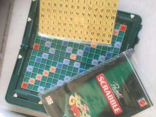 Pocket Scrabble - Mattel (As New)