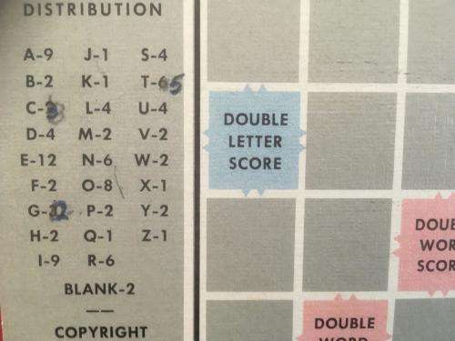 Vintage Scrabble (Wooden Tiles Wooden Holders) - Made in South Africa