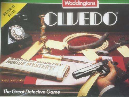Cluedo - The Great Detective Game - Waddingtons -
