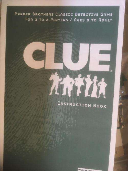Clue - Parker Brothers Classic Detective Game - Parker Brothers