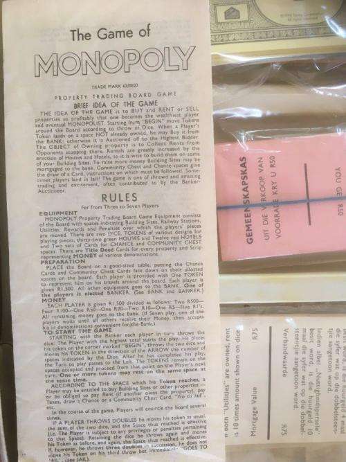 Monopoly - A Manhattan Product - Bilingual