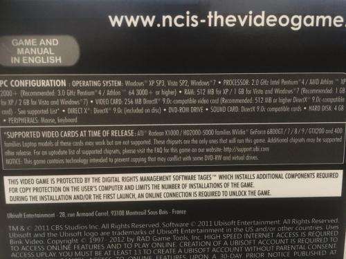 PC - NCIS - Based on the TV Series