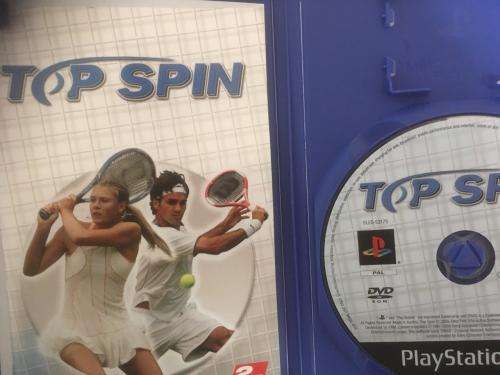 PS2 - Top Spin - Works With Eye Toy Camera