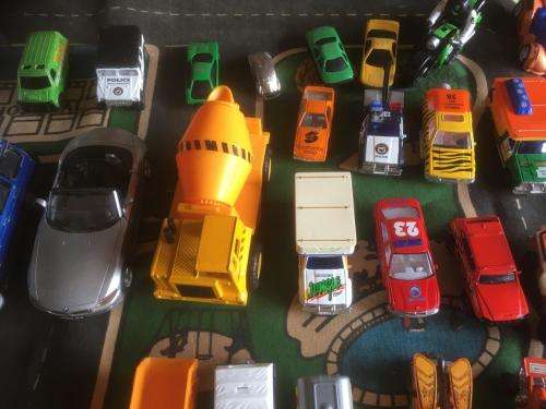 Job Lot of 52 Die Cast cars + Play Mat - See Pics and Description.