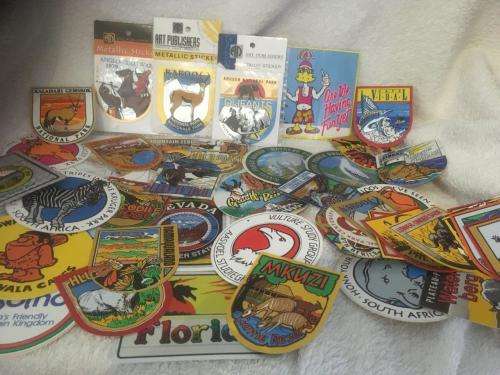 Job Lot Bumper / window Stickers x 47 - Mostly Wildlive Kruger Park Etc Never used