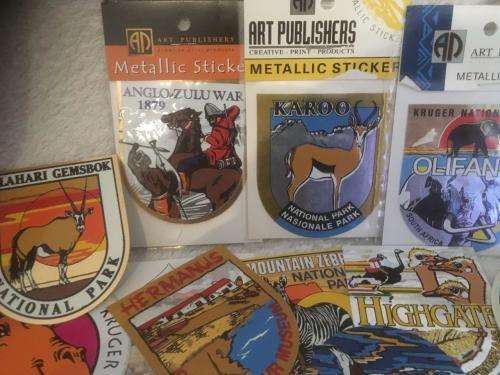 Job Lot Bumper / window Stickers x 47 - Mostly Wildlive Kruger Park Etc Never used