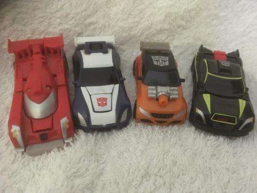 4 x Small Transformer Cars +-7cm