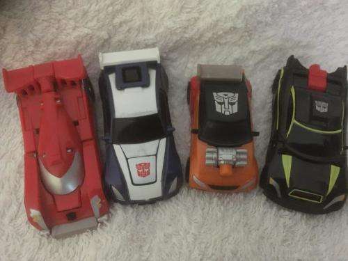 4 x Small Transformer Cars +-7cm