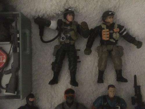 10 Chap Mei Action Figures + Accessories Simular size as G.I Joe  +-10.5cm Lot 5