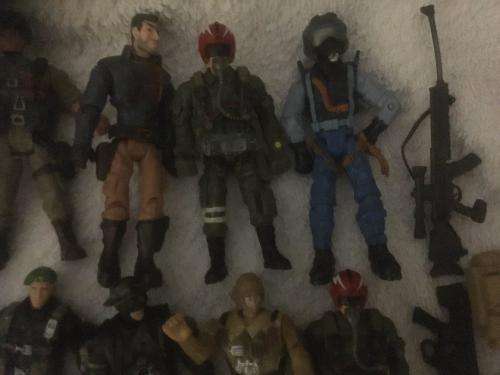 10 Chap Mei Action Figures + Accessories Simular size as G.I Joe  +-10.5cm Lot 3