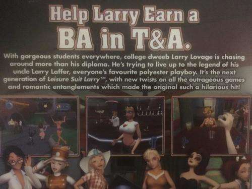 PS2 - Leisure Suit Larry Magna Cum Laude Uncut