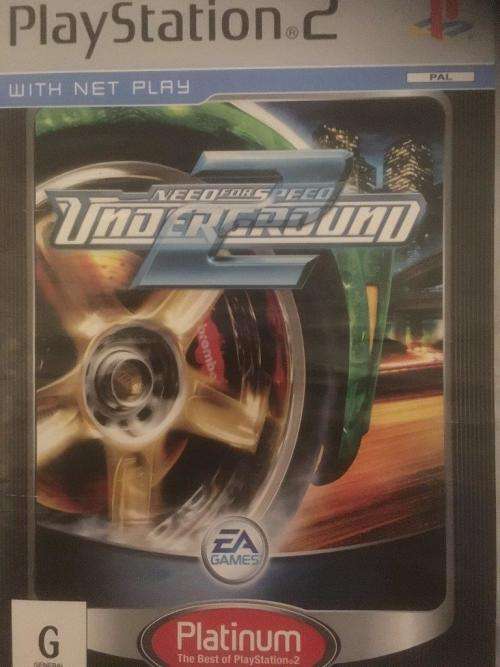 PS2 - Need For Speed - Underground 2 Platinum