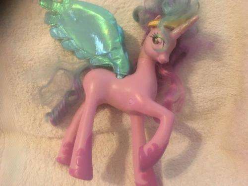 My Little Pony HasbroSouth Africa Hasbro Unicorn Winged Princess 2010 #21455 Celestia MLP Electronic