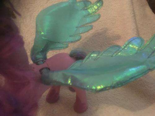 My Little Pony HasbroSouth Africa Hasbro Unicorn Winged Princess 2010 #21455 Celestia MLP Electronic