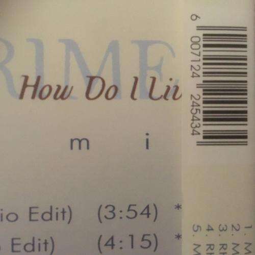 CD - Le Ann Rimes - How Do I Live Dance remix (Single)