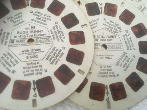 Vintage View master - Made in Belgium boxed with 16 reels