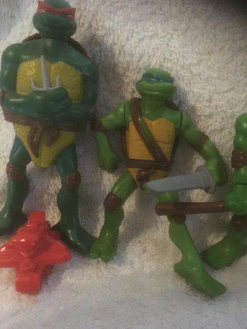 Very Scarce Complete Set 2007 McDonalds TMNT Teenage Mutant Ninja Turtles