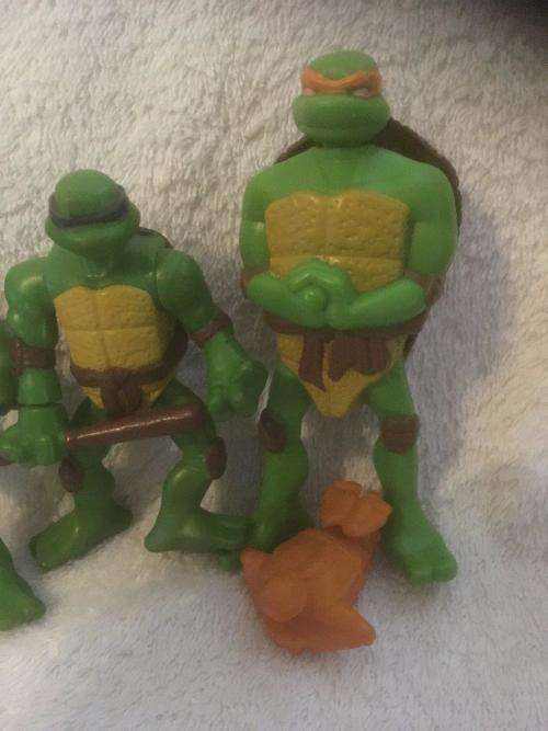 Very Scarce Complete Set 2007 McDonalds TMNT Teenage Mutant Ninja Turtles