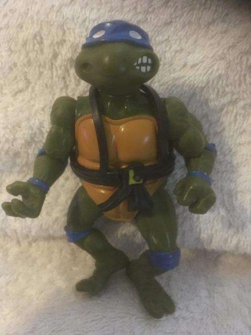 Vintage Original Leonardo TMNT Mirage Studios 1988 +-12cm  Teenage Mutant Ninja Turtle