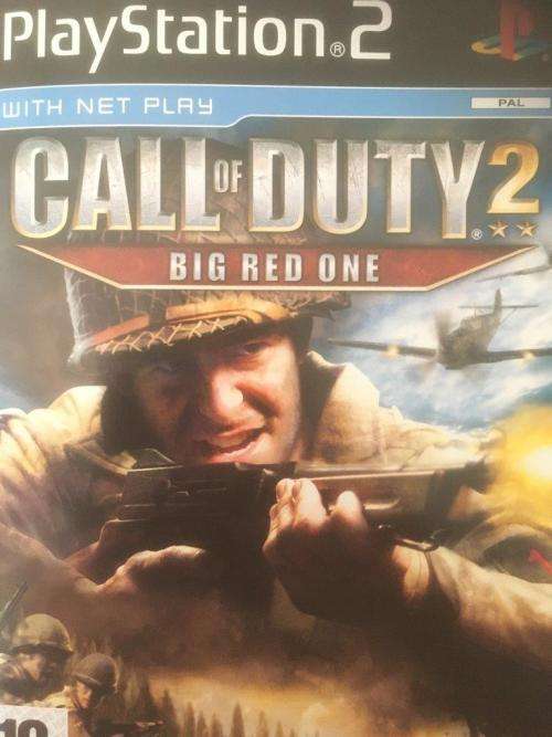 PS2 - Call of Duty 2 -  Big Red One