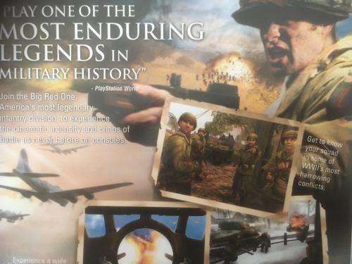 PS2 - Call of Duty 2 -  Big Red One