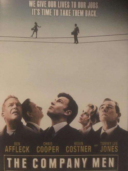 DVD - The Company Men - Affleck Cooper Costner Tommy Lee Jones