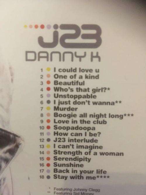 CD - Danny K - J23