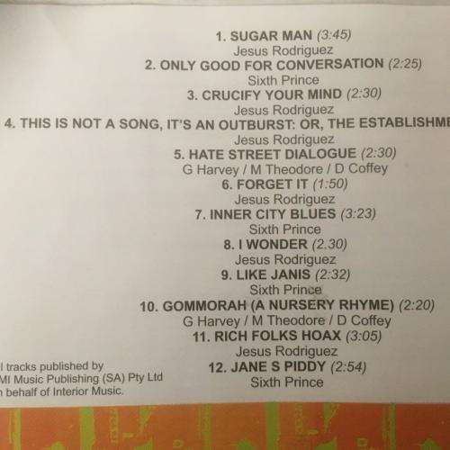 CD - Rodriguez - Cold Fact