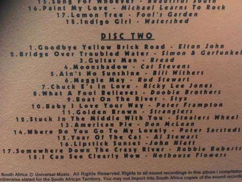 CD - The Ultimate Acoustic Collection (2cd)