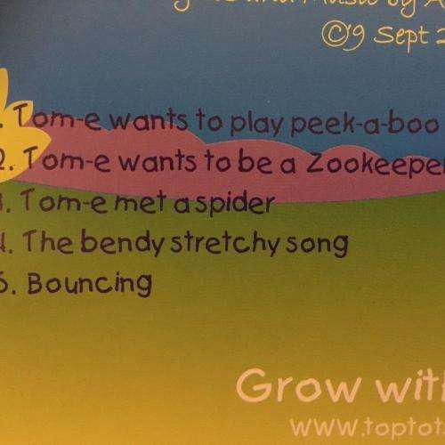 CD - Toptots Tom-e`s Songs For Children