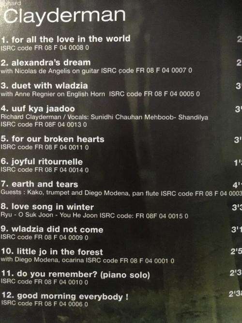 CD - Richard Clayderman - New