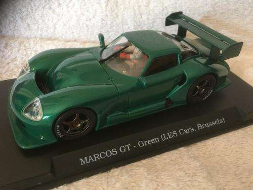 FLY - Marcos GT - Green (Les Cars Brussels) (new) 1:32 Scale