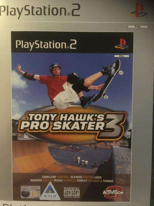 PS2 - Tony Hawks Pro Skater 3 Platinum