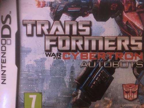 Nintendo DS - Transformers War for Cybertron Autobots