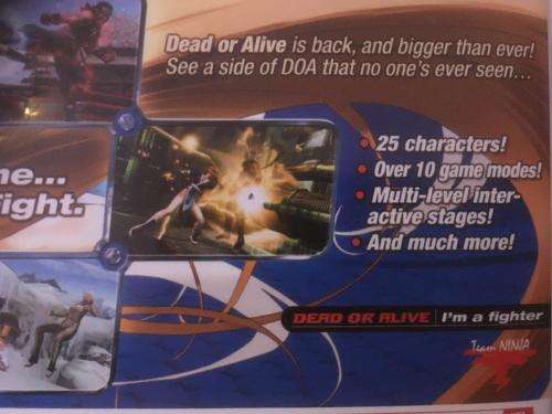Nintendo 3DS - Dead or Alive Dimensions
